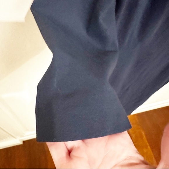 Classiques Entier Women’s Navy Blue Classic Office Knee Length Ponte Lined Dress - Picture 8 of 10